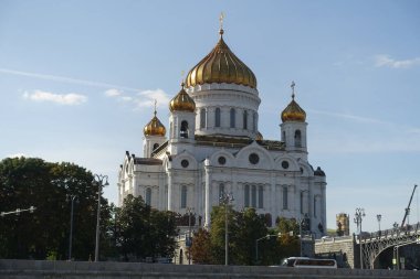 MOSCOW, RUSSIA - AUGUST 2018: Historical center in sunny weather, HDR image