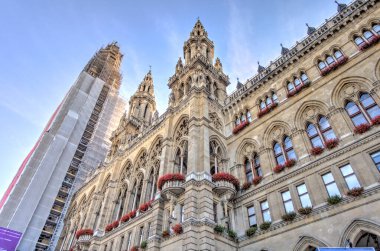 Vienna, Austria - July 2019 : Historical center in sunny weather