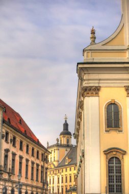 Wroclaw, Poland - August 2021 : Historical center in summertime