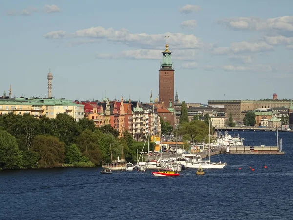Stockholm Sweden July 2015 Historical Center Summertime — Foto Stock