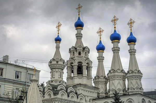 Moscow Russia August 2018 Historical Center Cloudy Weather —  Fotos de Stock