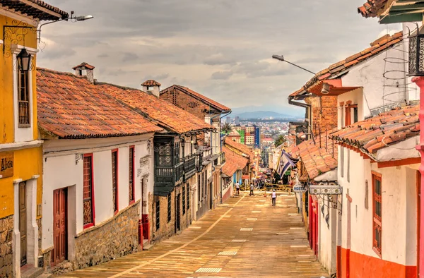 Bogota Colombia April 2019 Historical Center Cloudy Weather — Stock fotografie