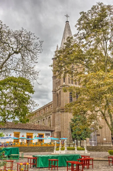 Hdr Image Made Jardin Antioquia Colombia — Photo