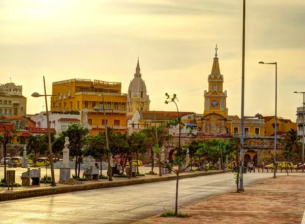 Cartagena Colombia June 2015 City Center Sunny Weather — Stockfoto