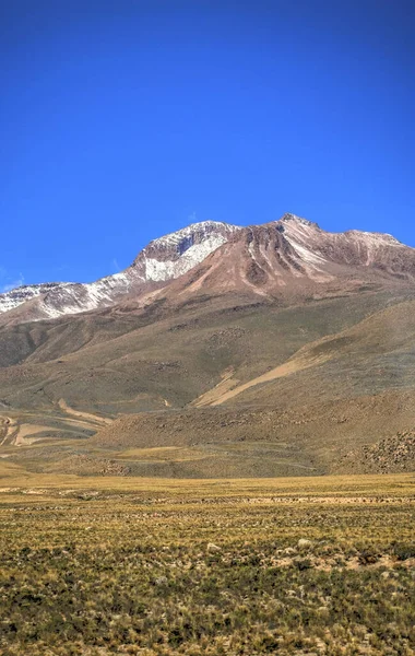 Scenic View Altiplano Landscape Peru — Stockfoto