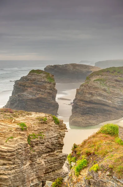 Catedrais Beach Galicia Northern Spain — 图库照片