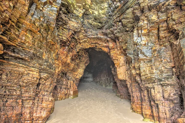 Catedrais Beach Galicia Βόρεια Ισπανία — Φωτογραφία Αρχείου