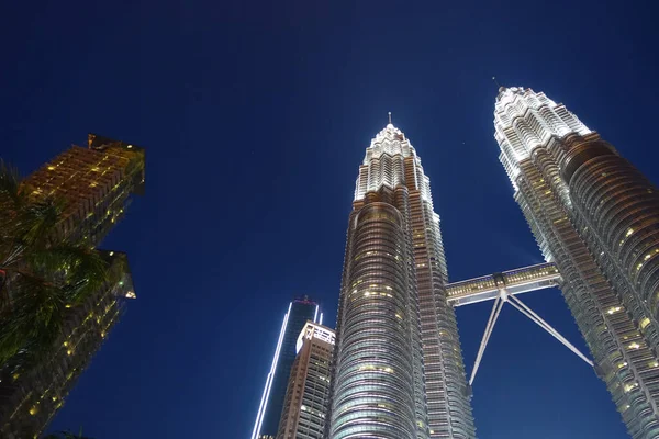 Klcc Night Malaysia — 图库照片