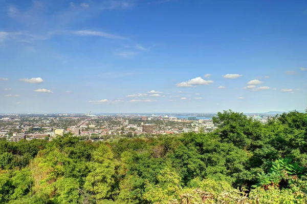 Montreal Canada September 2019 Cityscape Mont Royal Park Hdr Image — 스톡 사진