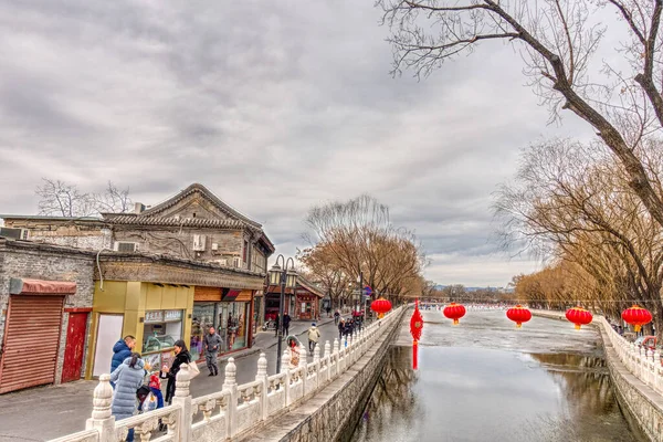 Beijing Capital China Famous Its Ancient Architecture Monuments — Foto Stock