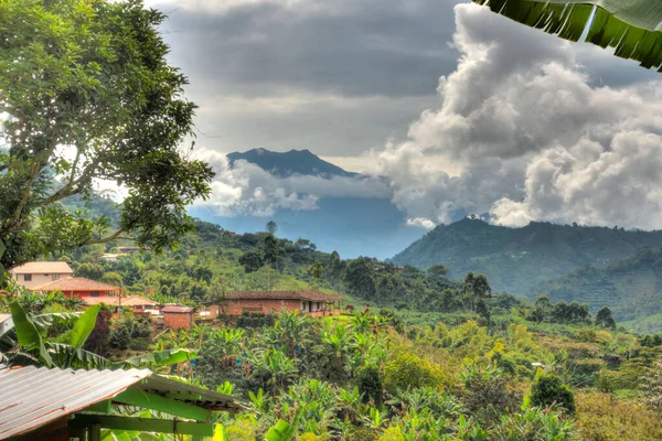 Hdr Image Made Jardin Antioquia Colombia — Fotografia de Stock