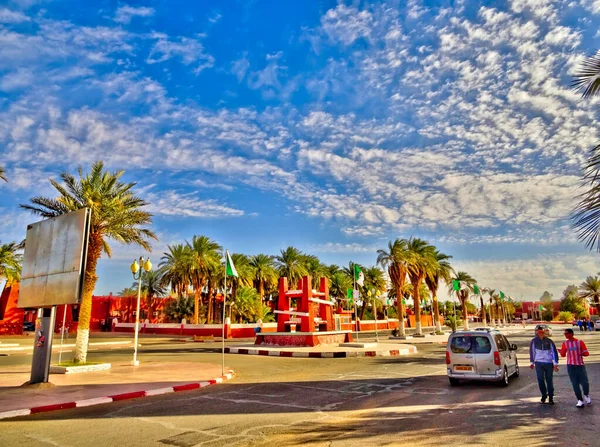 Timimoun Algeria April 2016 City Center Sunny Weathe — Foto de Stock