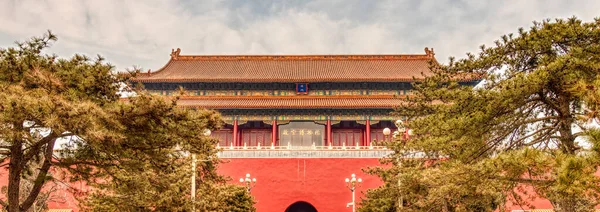 Beijing Capital China Famous Its Ancient Architecture Monuments — Stok fotoğraf