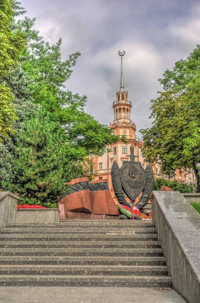 Minsk Belarus September 2017 City Center Summertime — Fotografia de Stock