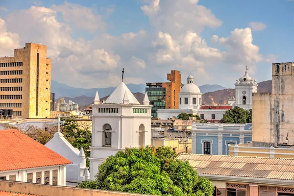 Santa Marta Colombia April 2019 Historical Center Sunny Weather — Zdjęcie stockowe