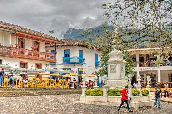 Hdr Image Made Jardin Antioquia Colombia — Stockfoto