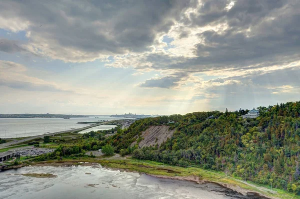 Montmorency Falls Quebec City Kanada — Stockfoto