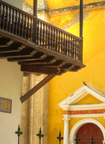 Cartagena Colombia Ιούνιος 2015 Κέντρο Της Πόλης Ηλιόλουστο Καιρό — Φωτογραφία Αρχείου