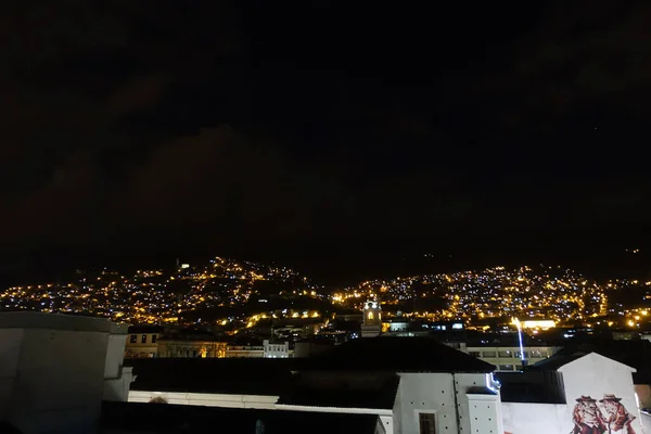 Quito Ecuador April 2018 Beautiful View Historical Center City — Fotografia de Stock