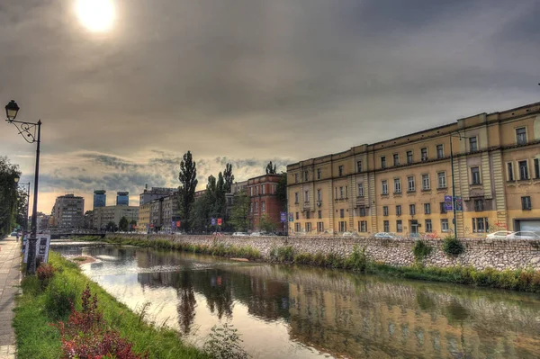 Sarajevo Capital Largest City Bosnia Herzegovina — Fotografia de Stock