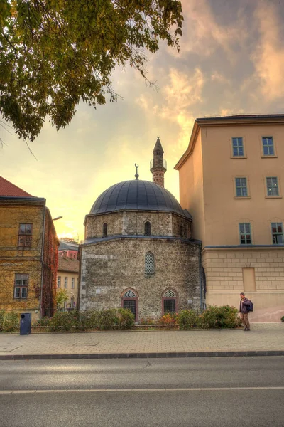 Pecs Hungary March 2017 Historical Center Cloudy Weather Hdr — Stockfoto