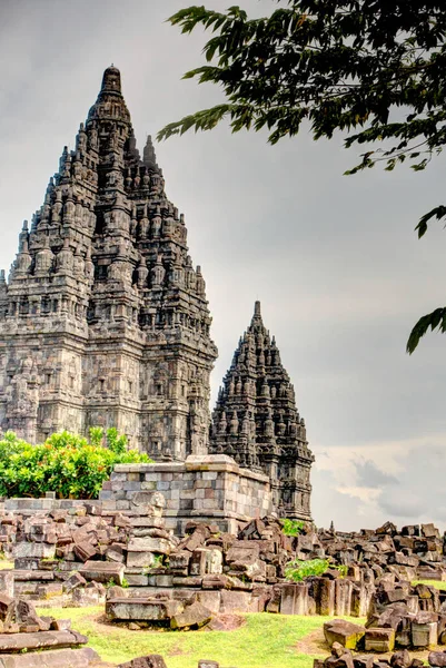 Prambanan Tapınağı Java Endonezya — Stok fotoğraf