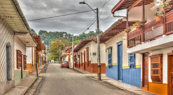 Hdr Image Made Jardin Antioquia Colombia — Fotografia de Stock