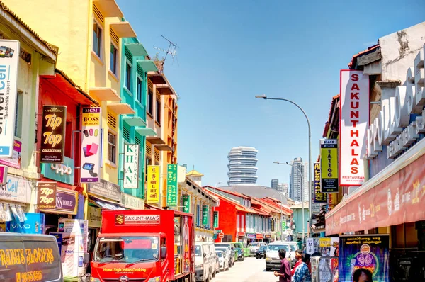 Singapore March 2019 Historical Buildings Joo Chiat Road —  Fotos de Stock