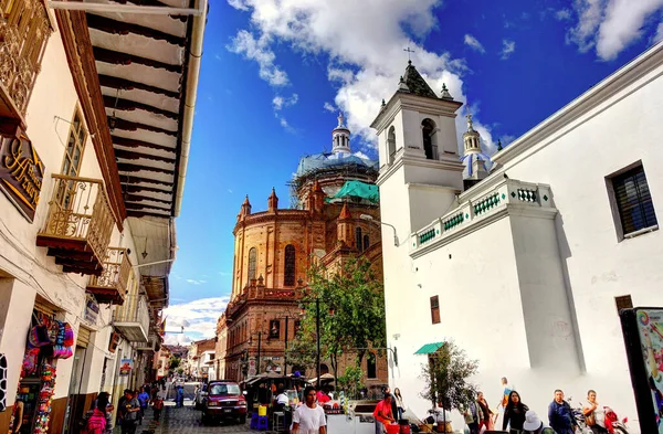 Cuenca Ecuador April 2018 Historical Landmarks View Hdr Image — Stock Photo, Image