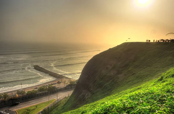 Lima Peru April 2018 Miraflores District Sunny Weather — Stok fotoğraf