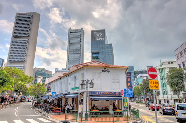 Singapore March 2019 Kampung Glam Muslim District — Stockfoto