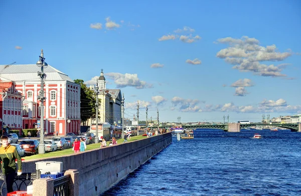 Saint Petersburg Russia August 2018 Historical Center Cloudy Weather — Photo