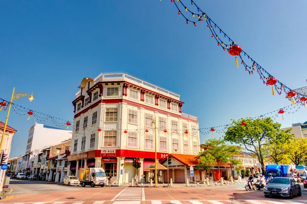 Penang Malaysia March 2019 Historical Center Springtime — Foto Stock