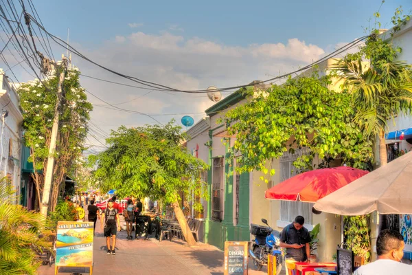 Santa Marta Colombia April 2019 Historical Center Sunny Weather — Zdjęcie stockowe