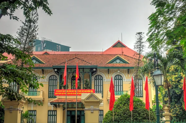 Hanoi Vietnam November 2020 City Center Cloudy Weather — Zdjęcie stockowe