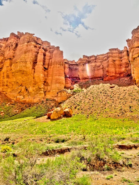 Beautiful Charyn Canyon Kazakhstan — Foto de Stock