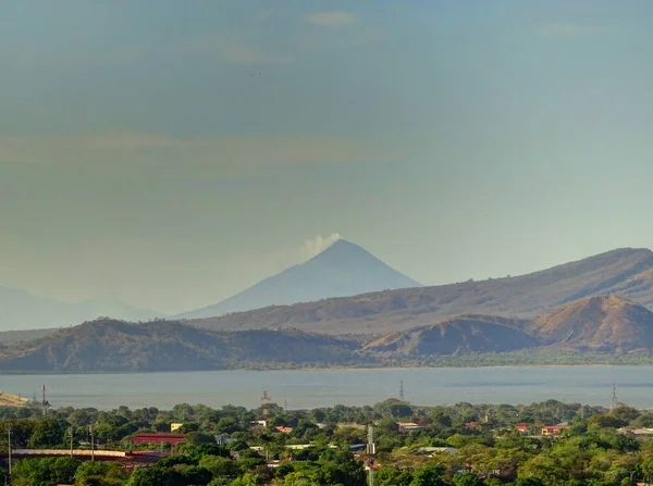 Манагуа Никарагуа Январь 2015 Центр Города Солнечную Погоду — стоковое фото