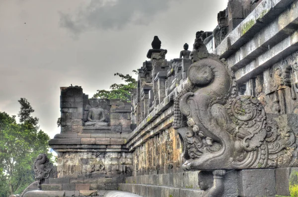 Borobudur Tempel Java Indonesië — Stockfoto