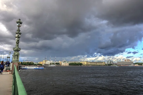 Saint Petersburg Russia August 2018 Historical Center Cloudy Weather — Stock Photo, Image