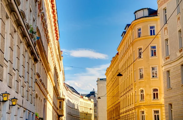Vienna, Austria - July 2019 : Historical center in sunny weather
