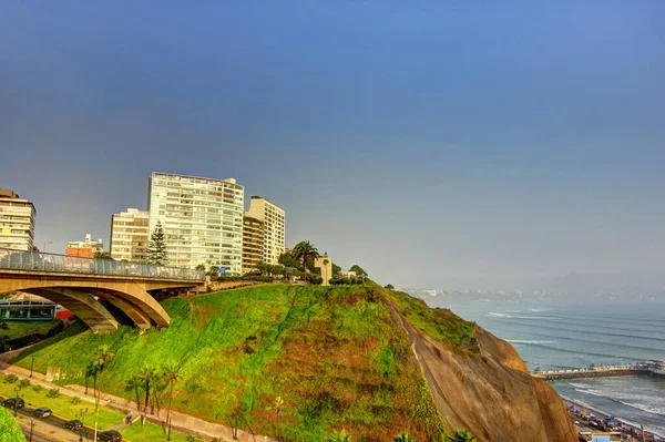 Lima Peru April 2018 Miraflores District Sunny Weather — Foto de Stock