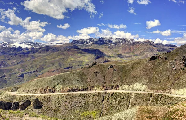 Scenic View Altiplano Landscape Peru — Stock Photo, Image