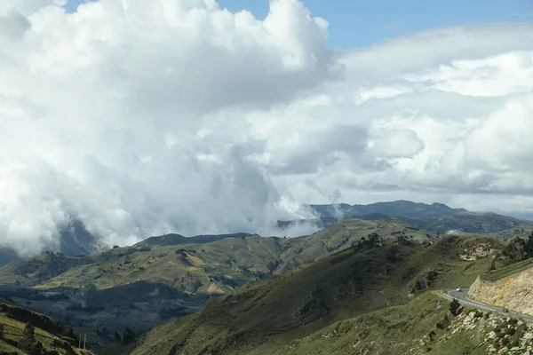 Вид Вулкани Еквадорі — стокове фото