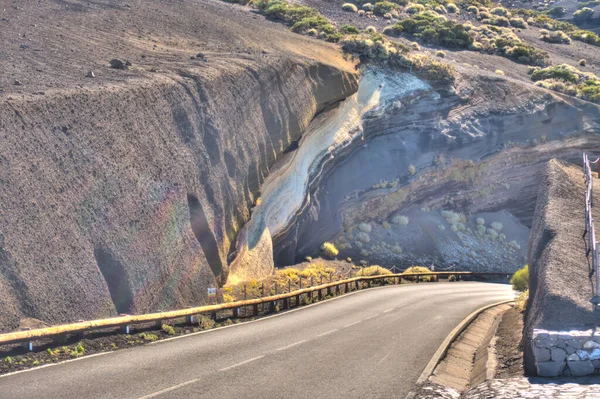 Teide Nemzeti Park Tenerife Spanyolország — Stock Fotó