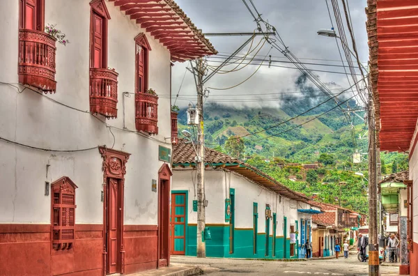 Hdr Image Made Jardin Antioquia Colombia —  Fotos de Stock