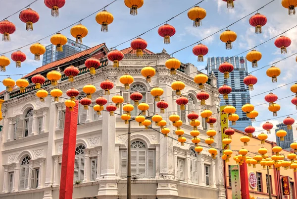 Singapore March 2019 Little India Sunny Weather — Foto de Stock