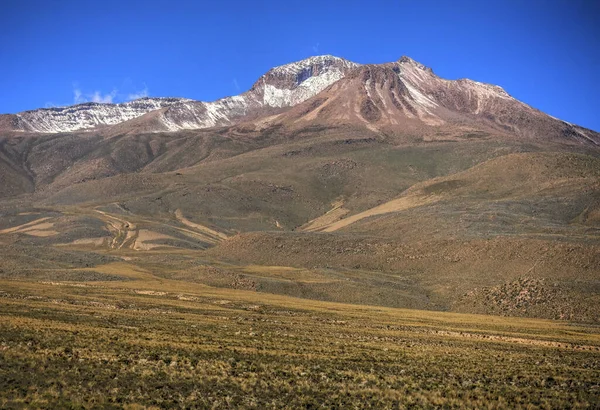 Scenic View Altiplano Landscape Peru — Zdjęcie stockowe