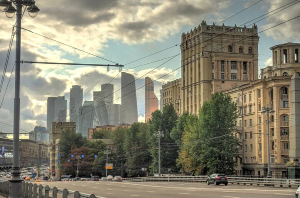 Moscow Russia August 2018 Historical Center Cloudy Weather — 图库照片