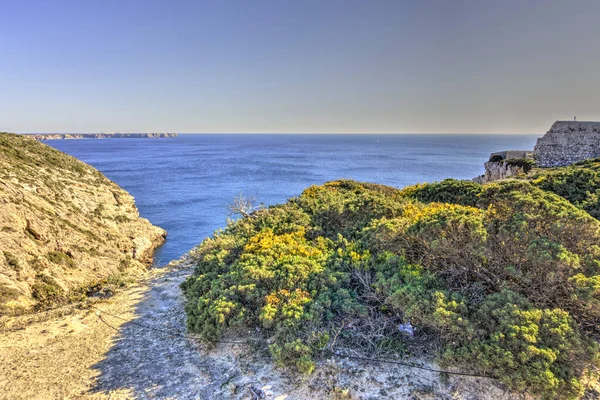 Benagil Beach Daytime Portugal — Zdjęcie stockowe