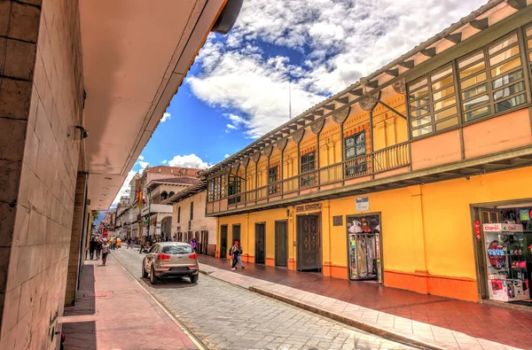 Cuenca Ecuador April 2018 Historical Landmarks View Hdr Image — Fotografia de Stock